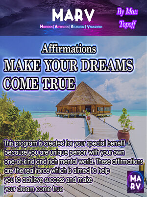 cover image of Affirmations Make Your Dreams Come True